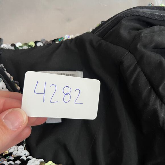 HVN Women's Sequin Fromer Dress Size 2 - Picture 11 of 11